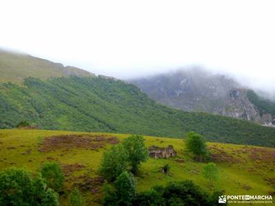 Corazón de Picos de Europa;peña trevinca mapa senderismo valle de tena puig campana senderismo anc